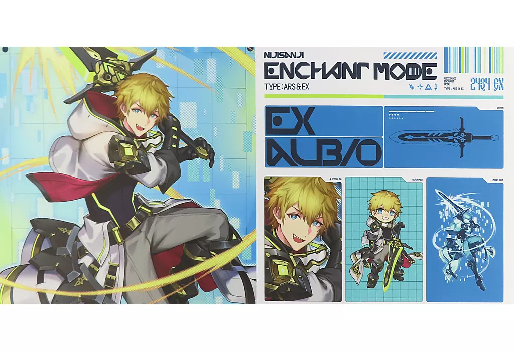 Ex Albio - Desk Mat - Nijisanji