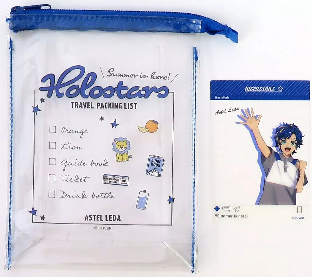 Astel Leda - Character Card - Pouch - HOLOSTARS