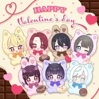 Shirogasa Halo - Acrylic Key Chain - Key Chain - VTuber