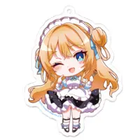 Mizusawa Opera - Acrylic Key Chain - Key Chain - VTuber Size-70(mm)