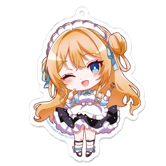 Mizusawa Opera - Acrylic Key Chain - Key Chain - VTuber Size-70(mm)