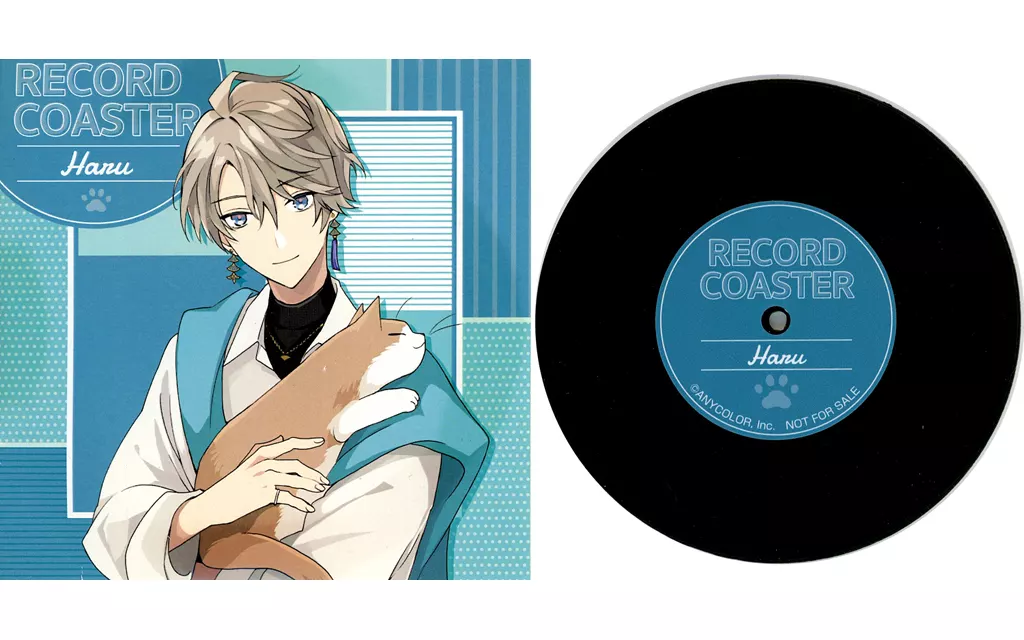 Kaida Haru - Coaster - Tableware - Nijisanji