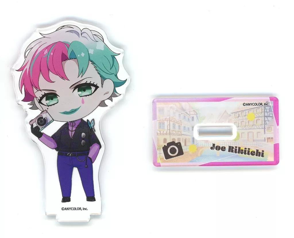 Joe Rikiichi - Acrylic stand - Nijisanji Photographer Theme - Nijisanji