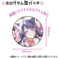 Mugino Nekomata - Badge - Panmimi Sisters