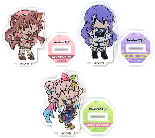 hololive - Acrylic stand - Ayunda Risu & Moona Hoshinova & Airani Iofifteen