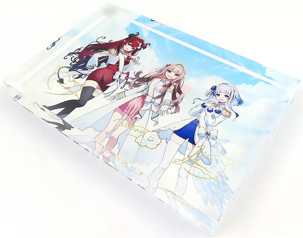 VTuber - Acrylic stand - Acrylic Block - Usuwa Suu & Ayamo Nono & Makoh Lisa