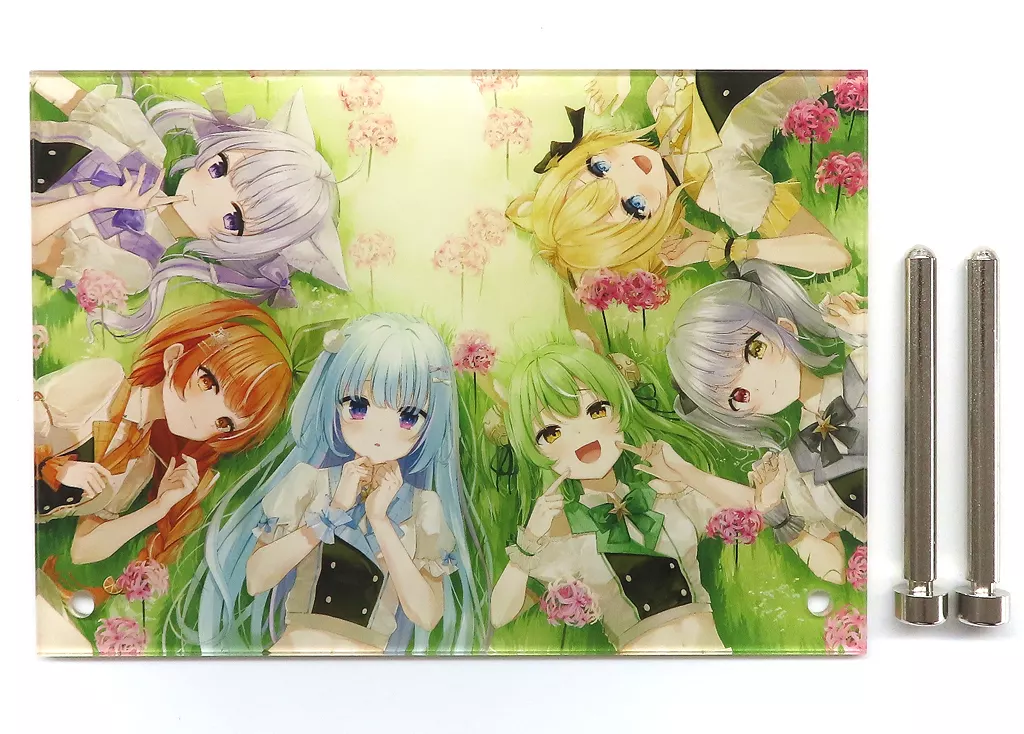 Haconect - Acrylic Art Plate - Acrylic stand