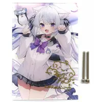 Shirasuna Tsuna - Acrylic Art Plate - Hand-signed - Acrylic stand - Haconect