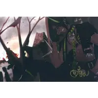 Aragami Oga - Hand-signed - Postcard - hololive