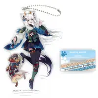 Shirakami Fubuki - Monster Hunter x Hololive - Acrylic stand - Key Chain - hololive