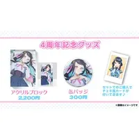 Meiga Sayori - Character Card - Acrylic Block - Badge - VTuber