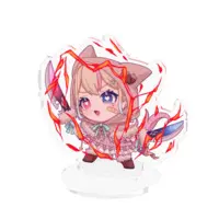Amachi Karen - Acrylic stand - VTuber Size-70x70mm