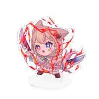 Amachi Karen - Acrylic stand - VTuber Size-100x100mm