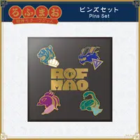 ROF-MAO - Badge - ROF-MAO Four Guardians Motif Goods - Kenmochi Toya & Kagami Hayato & Kaida Haru & Fuwa Minato