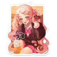 Suki Urosu - Key Chain - Acrylic Key Chain - VTuber Size-70 x 70 (mm)