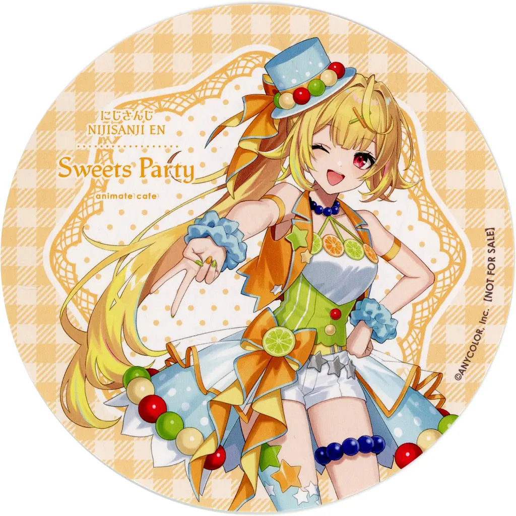 Hoshikawa Sara - Tableware - Coaster - Nijisanji