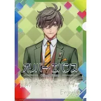 Oliver Evans - Nijisanji Chips - Village Vanguard Limited - Stationery - Plastic Folder - Nijisanji