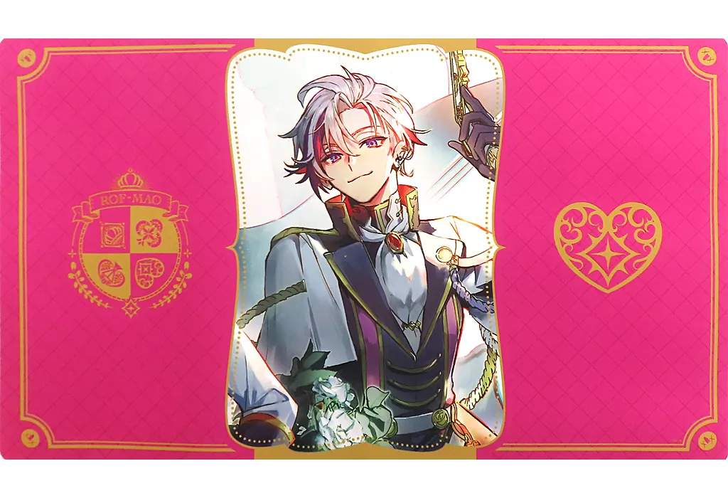 Fuwa Minato - Rof-Mao Playing Card Motif - Desk Mat - ROF-MAO