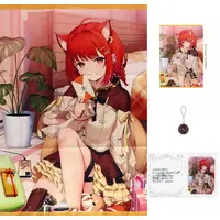 Ratna Petit - Key Chain - Poster - Acrylic Art Plate - Birthday Merch Complete Set - Nijisanji