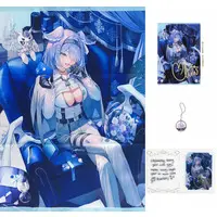 Elira Pendora - Key Chain - Poster - Acrylic Art Plate - Birthday Merch Complete Set - Nijisanji