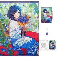 Shizuka Rin - Key Chain - Poster - Acrylic Art Plate - Birthday Merch Complete Set - Nijisanji