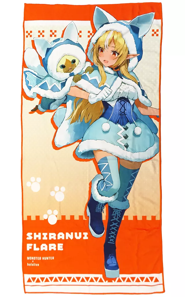 Shiranui Flare - Monster Hunter x Hololive - Towels - hololive