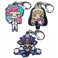Nijisanji - Nijisanji x Sanrio characters - Key Chain - Debidebi Debiru & Joe Rikiichi & Sister Claire