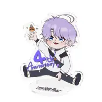 Shiose Iwo - Acrylic stand - VTuber Size-100x100mm