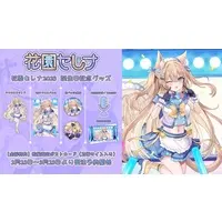 Hanazono Serena - Complete Set - Acrylic stand - Badge - Acrylic Art Plate - Postcard - VTuber