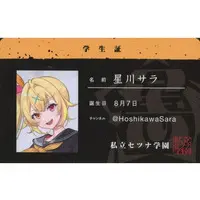 Hoshikawa Sara - Character Card - Nijisanji