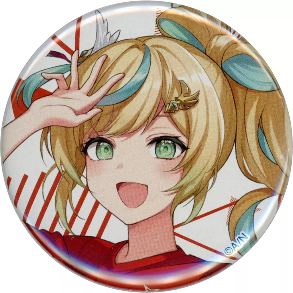 Tachitsute Toto - Badge - Nijisanji