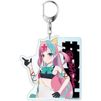Pinky Pop Hepburn - Key Chain - VTuber