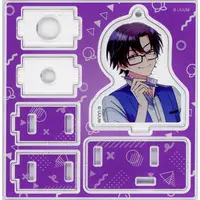 Mofu - Acrylic Pen Stand - Stationery - Colorful Peach