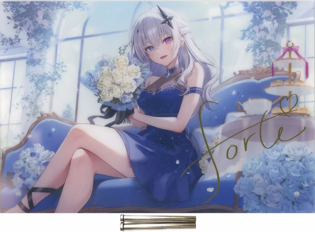 Tentei Forte - Acrylic Art Plate - Acrylic stand - Neo-Porte