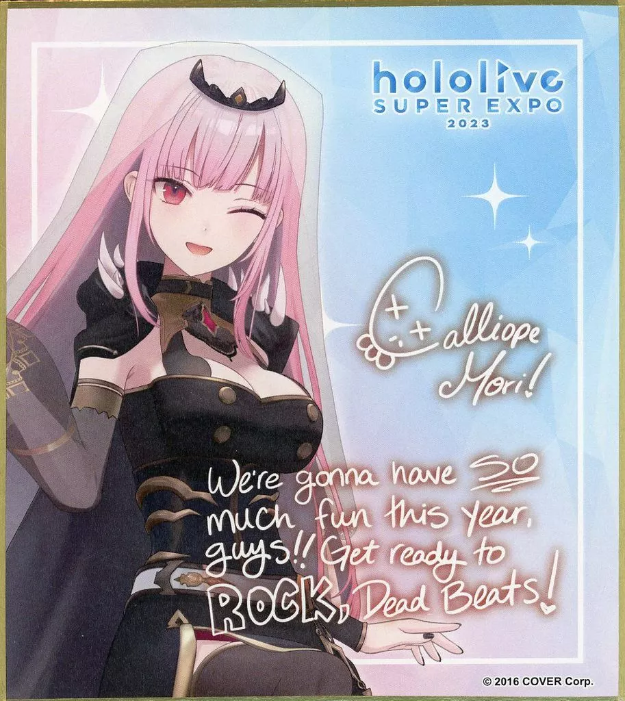 Mori Calliope - Illustration Board - hololive