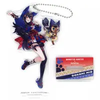 Ookami Mio - Monster Hunter x Hololive - Acrylic stand - Key Chain - hololive