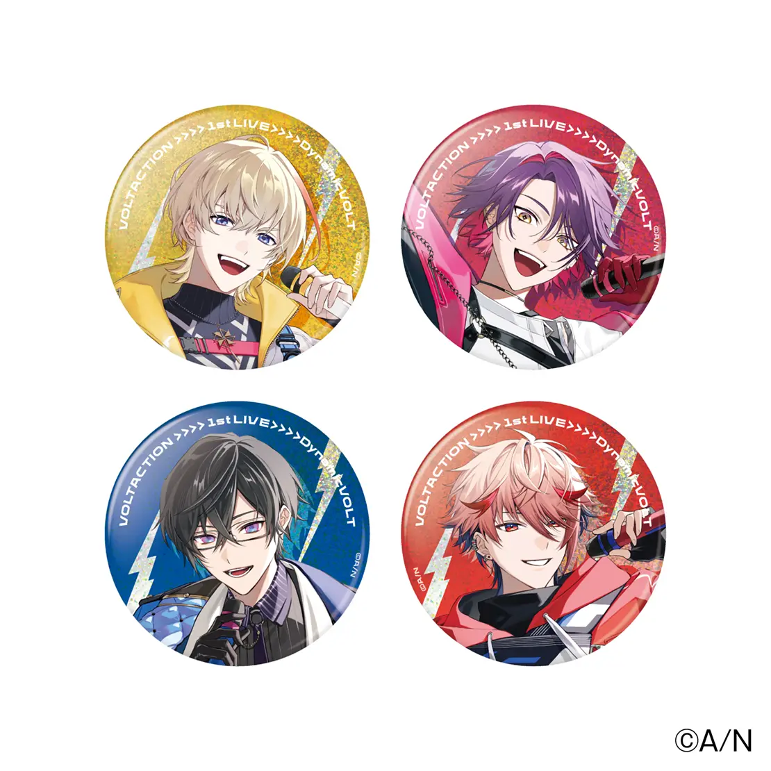 VOLTACTION 1st LIVE “Dynamic VOLT” Random Badge