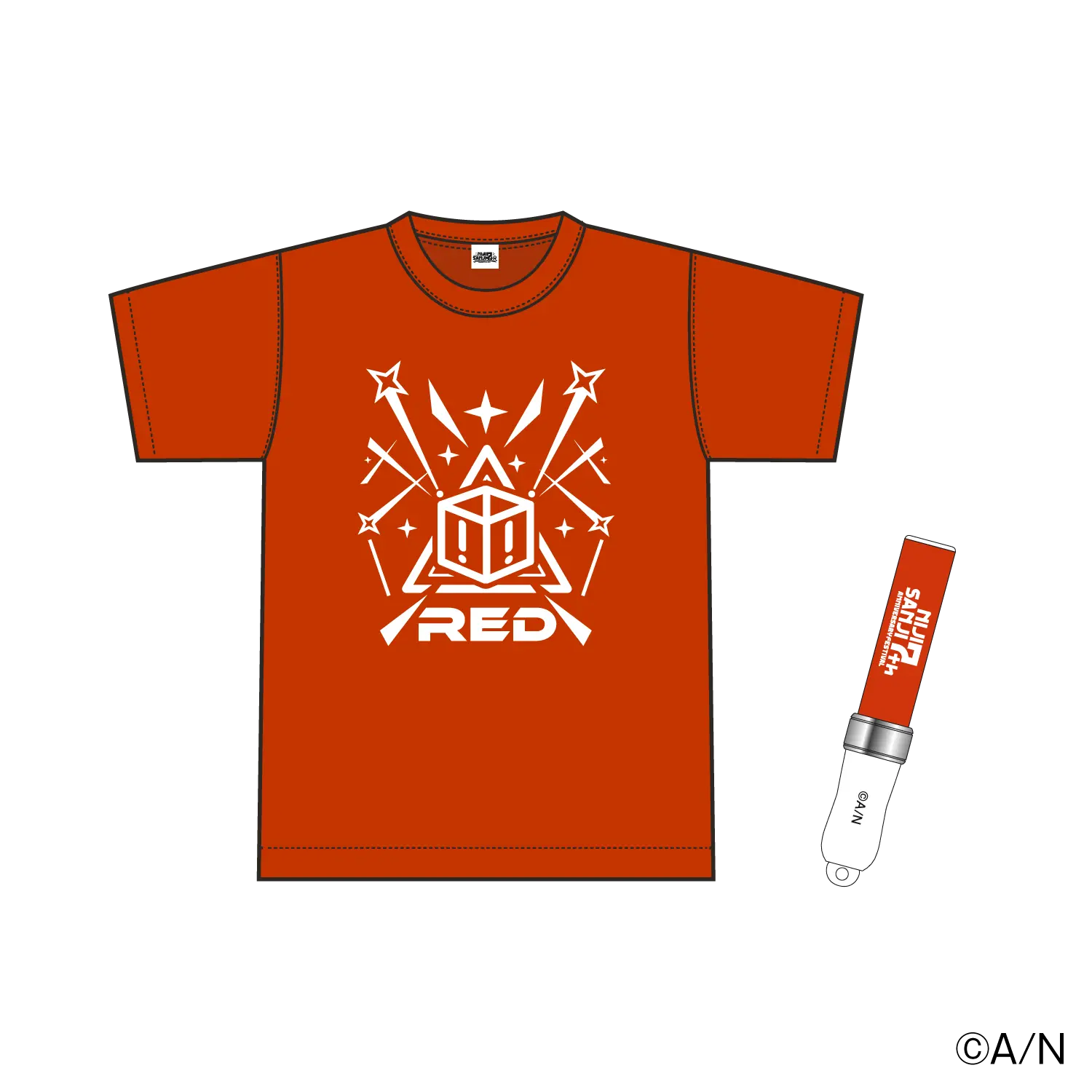 Nijisanji - Clothes - Pen Light - T-shirts