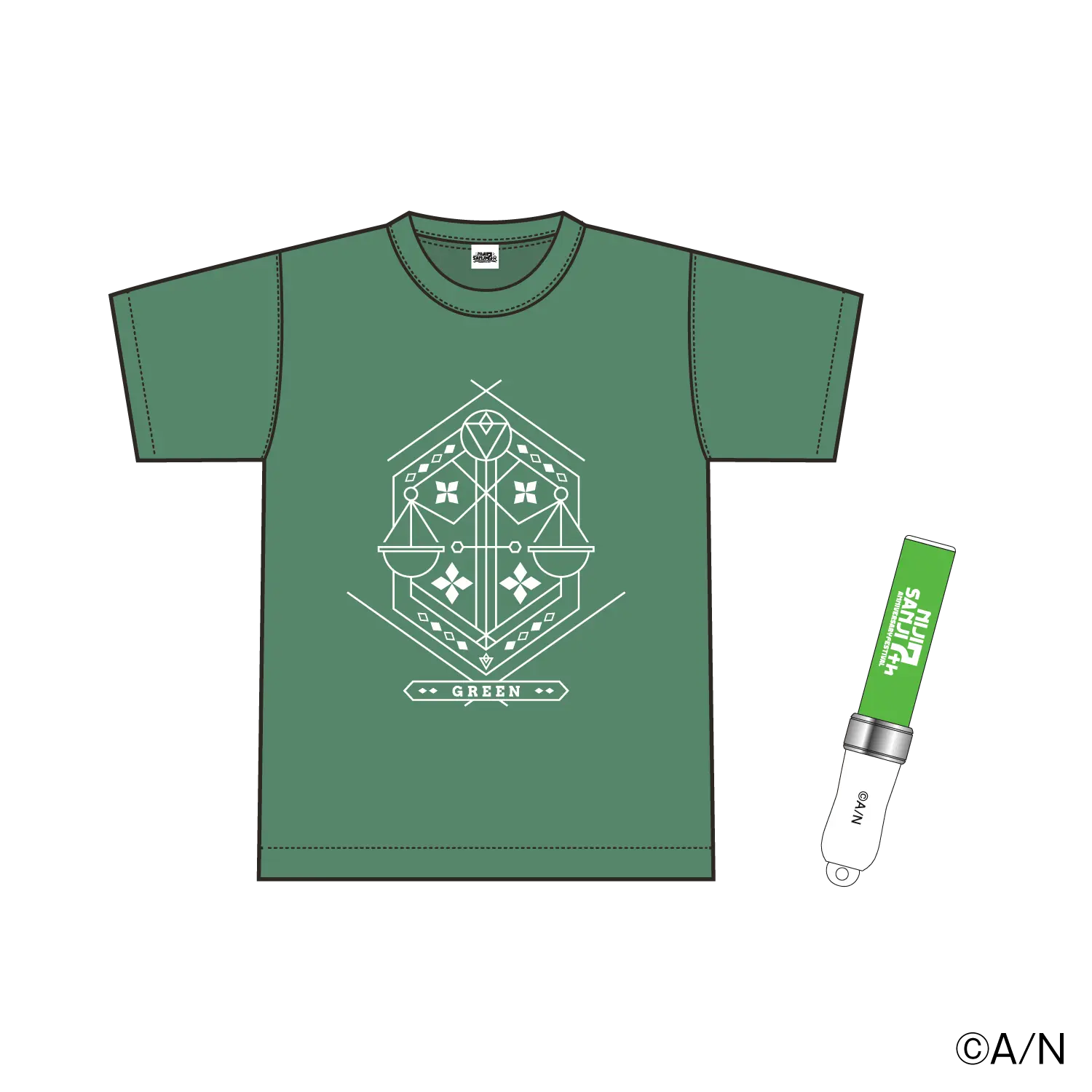Nijisanji - Clothes - Pen Light - T-shirts