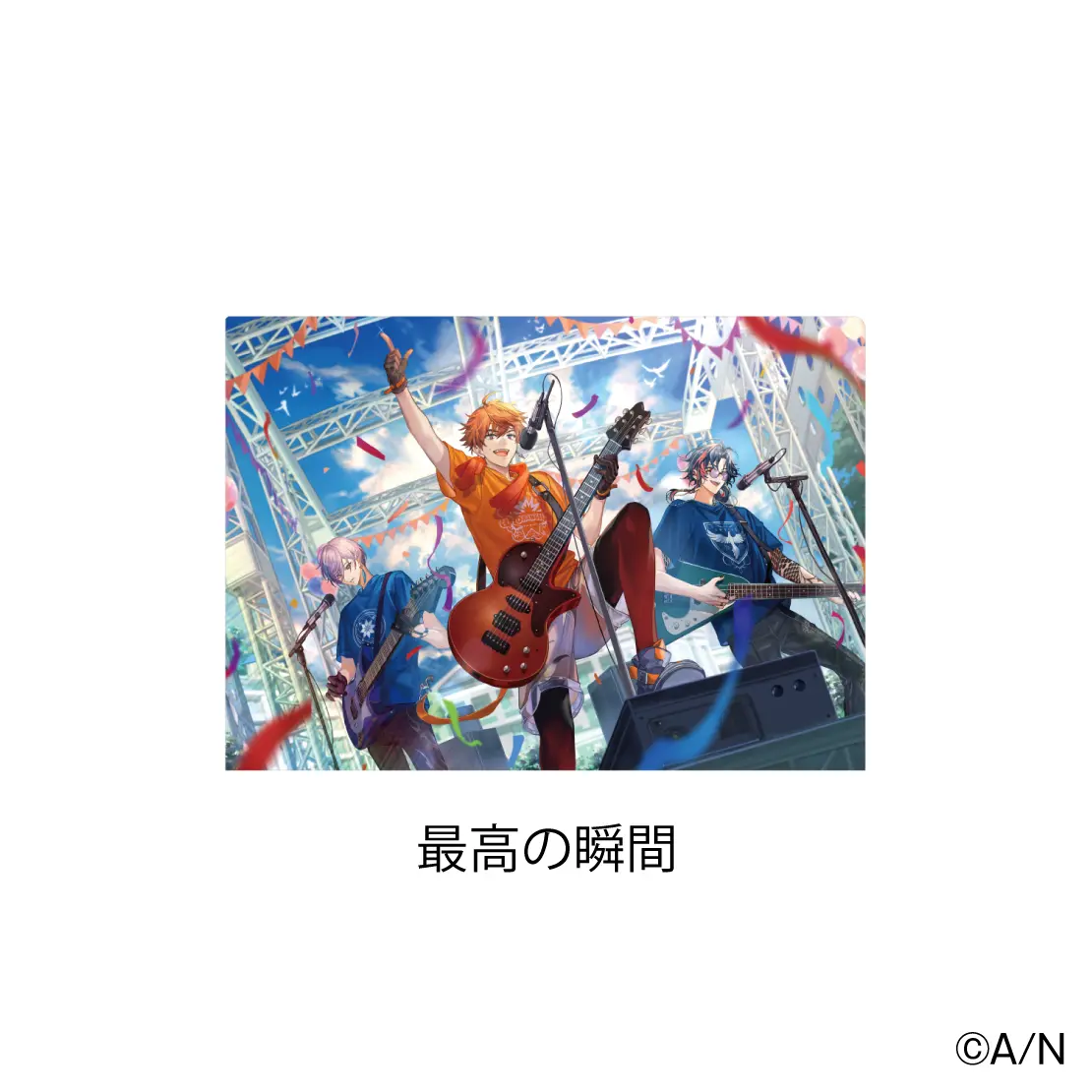 Nijisanji - Plastic Folder - Sakaki Ness & Kaisei & Kitami Yusei