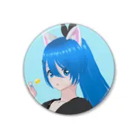 Nekobosi Eri - Badge - VTuber Size-38mm