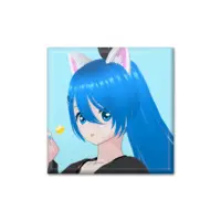 Nekobosi Eri - Badge - VTuber Size-40mm