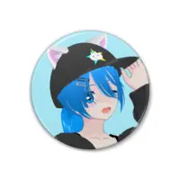 Nekobosi Eri - Badge - VTuber Size-38mm