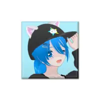Nekobosi Eri - Badge - VTuber Size-40mm