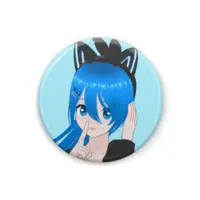 Nekobosi Eri - Badge - VTuber Size-32mm