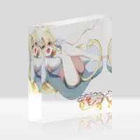 Hyacca Juno - Acrylic Block - VTuber Size-10 x 10 (cm)