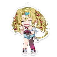 Hyacca Juno - Acrylic Key Chain - Key Chain - VTuber Size-7 x 7 (cm)