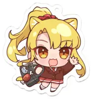 Hyacca Juno - Acrylic Key Chain - Key Chain - VTuber Size-5 x 5 (cm)