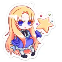 Mel_Lioly - Acrylic Key Chain - Key Chain - VTuber Size-70 x 70 (mm)