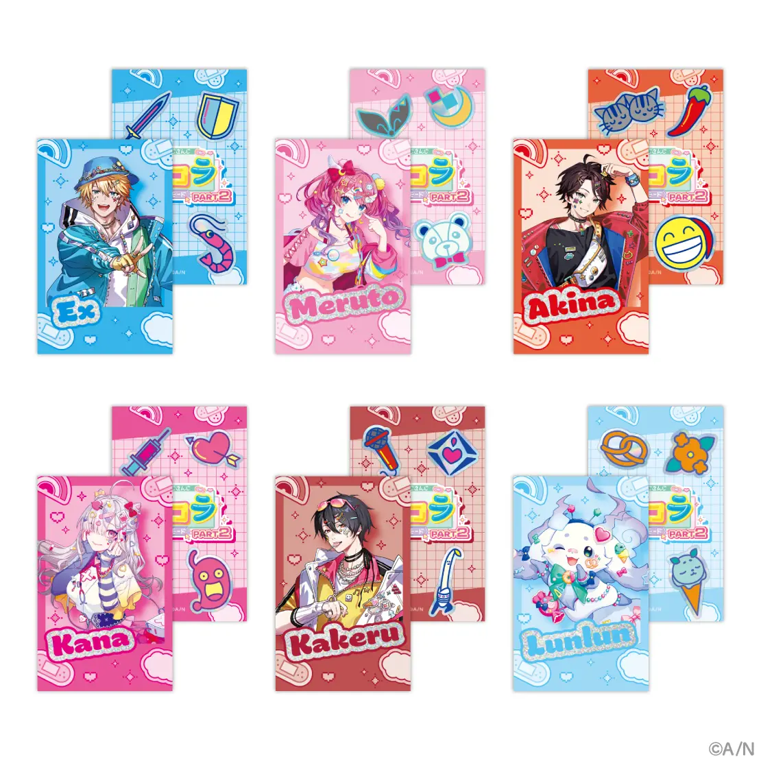 Nijisanji Decora Mode2 Random Cheki Style Card